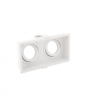 DK2042-WH Встраиваемый светильник, IP 20, 50 Вт, GU10, белый, алюминий-foto2