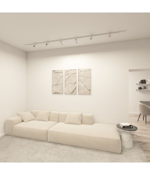 DK6060-BW+BK Трековый светильник IP 20, 15 Вт, GU10, черный с белым, алюминий-foto4