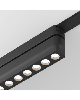 DK5368-BK Светильник для трека Air, серия Grill 2700-6500 со светодиодом, L230*W26*H60мм, 48V DC, 12W, RA?90, 36°, 2700-6500K, IP20, черный, алюминий-foto3