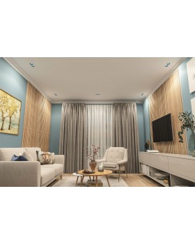 DK3072-WH+CY Встраиваемый светильник, IP 20, 10 Вт, GU5.3, LED, белый/голубой, пластик-foto2