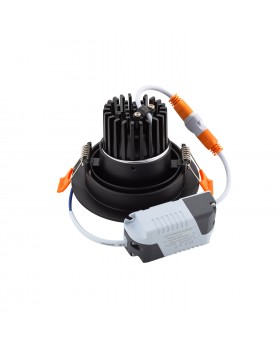 DK4000-BK Встраиваемый светильник, IP 20, 5 Вт, LED 3000, черный, алюминий-foto4