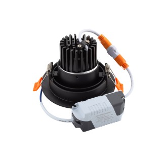 DK4000-BK Встраиваемый светильник, IP 20, 5 Вт, LED 3000, черный, алюминий-foto4