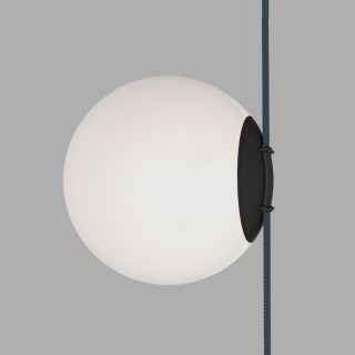 DK5552-BK Cветильник для трека-ремня Belty, серия Orb, со светодиодом, D180*H181мм, 48V DC, 10W, RA90, 120°, 4000K, IP20, черный, акрил-foto2