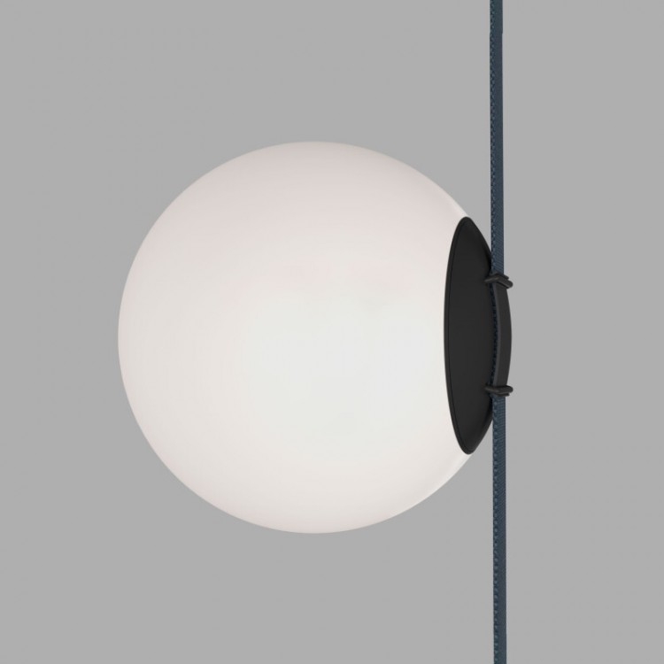 DK5552-BK Cветильник для трека-ремня Belty, серия Orb, со светодиодом, D180*H181мм, 48V DC, 10W, RA90, 120°, 4000K, IP20, черный, акрил DK5552-BK Cветильник для трека-ремня Belty, серия Orb, со светодиодом, D180*H181мм, 48V DC, 10W, RA90, 120°, 4000K, IP20, черный, акрил