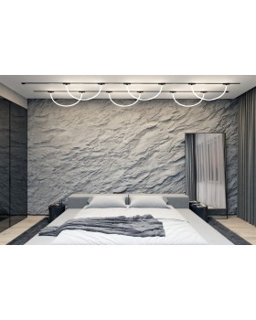 DK5327-BK Светильник для трека Air, серия Ray 3000 со светодиодом, ?22*L1000MM, 48V DC, 12W, RA?90, 360°, 3000K, IP20, черный, алюминий-foto3