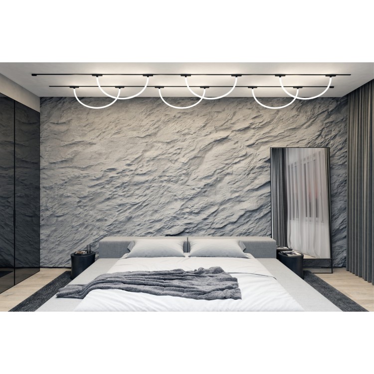 DK5327-BK Светильник для трека Air, серия Ray 3000 со светодиодом, ?22*L1000MM, 48V DC, 12W, RA?90, 360°, 3000K, IP20, черный, алюминий DK5327-BK Светильник для трека Air, серия Ray 3000 со светодиодом, ?22*L1000MM, 48V DC, 12W, RA?90, 360°, 3000K, IP20, черный, алюминий