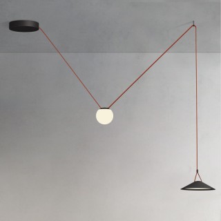 DK5564-BK Cветильник для трека-ремня Belty, серия Flow, со светодиодом, D300*H71мм, 48V DC, 20W, RA90, 120°, 4000K, IP20, черный, алюминий-foto3