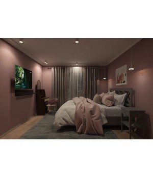 DK4010-WH Светильник накладной IP 20, 10 Вт, LED 3000, белый, алюминий-foto4