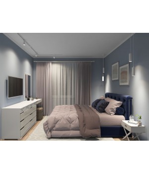 DK6005-WH Трековый светильник IP 20, 50 Вт, GU10, белый, алюминий-foto7