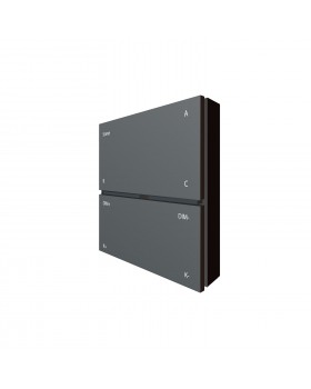 DK7201-DG Накладная настенная панель управления для светильников Air 3000-5000K, серия Control, IP20, CR2032 3V x 2, темно-серый, пластик DK7201-DG Накладная настенная панель управления для светильников Air 3000-5000K, серия Control, IP20, CR2032 3V x 2, темно-серый, пластик