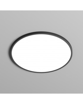 DK6524-BK Накладной светильник THIN, IP40, 50W, 3000K/4000K/6500K, переключатель цветовой температуры на корпусе, черный, полимер DK6524-BK Накладной светильник THIN, IP40, 50W, 3000K/4000K/6500K, переключатель цветовой температуры на корпусе, черный, полимер