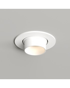 DK3120-WH Встраиваемый светильник, IP20, до 15 Вт, LED, GU5,3, белый, пластик