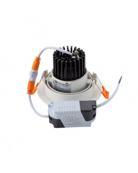 DK4000-WH Встраиваемый светильник, IP 20, 5 Вт, LED 3000, белый, алюминий-foto4