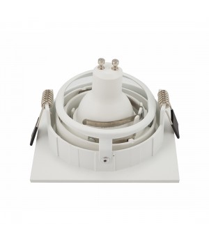 DK2121-WH Встраиваемый светильник, IP 20, 50 Вт, GU10, белый, алюминий-foto7