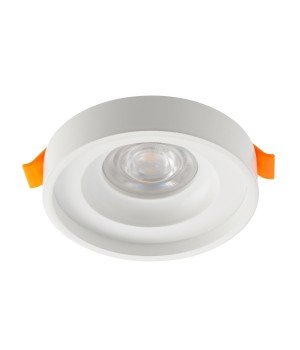 DK4005-WH Встраиваемый светильник, IP 20, 9 Вт, LED 3000, белый, алюминий