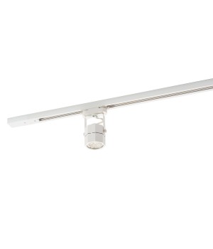 DK6004-WH Трековый светильник IP 20, 50 Вт, GU10, белый, алюминий