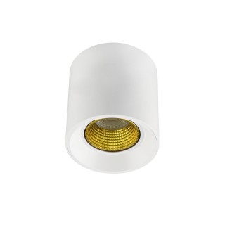 DK3090-WH+YE Светильник накладной IP 20, 10 Вт, GU5.3, LED, белый/желтый, пластик