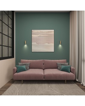 DK5021-SG Настенный светильник, IP20, до 15 Вт, LED, GU10, матовое золото, алюминий-foto3