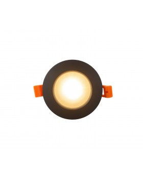 DK3016-BK Встраиваемый светильник влагозащ., IP 65, 50 Вт, GU10, черный, алюминий