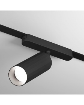 DK5341-BK Светильник для трека Air, серия Spot 4000 со светодиодом, ?50*H160мм, 48V DC, 12W, RA?95, 24°, 4000K, IP20, черный, алюминий DK5341-BK Светильник для трека Air, серия Spot 4000 со светодиодом, ?50*H160мм, 48V DC, 12W, RA?95, 24°, 4000K, IP20, черный, алюминий
