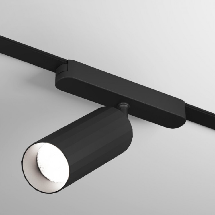 DK5341-BK Светильник для трека Air, серия Spot 4000 со светодиодом, ?50*H160мм, 48V DC, 12W, RA?95, 24°, 4000K, IP20, черный, алюминий DK5341-BK Светильник для трека Air, серия Spot 4000 со светодиодом, ?50*H160мм, 48V DC, 12W, RA?95, 24°, 4000K, IP20, черный, алюминий