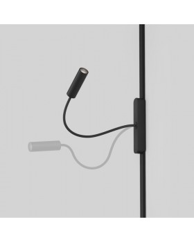 DK5343-BK Светильник для трека Air, серия Spot 4000 со светодиодом, ?26*495мм, 48V DC, 2W, RA?90, 24°, 4000K, IP20, черный, алюминий-foto2