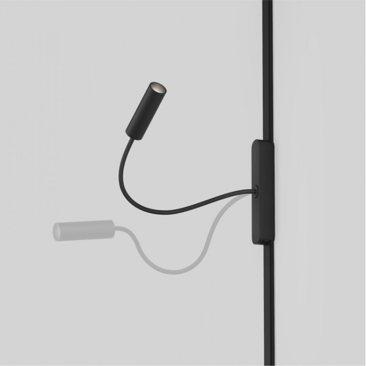 DK5343-BK Светильник для трека Air, серия Spot 4000 со светодиодом, ?26*495мм, 48V DC, 2W, RA?90, 24°, 4000K, IP20, черный, алюминий DK5343-BK Светильник для трека Air, серия Spot 4000 со светодиодом, ?26*495мм, 48V DC, 2W, RA?90, 24°, 4000K, IP20, черный, алюминий