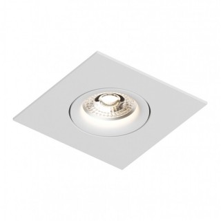 DK2038-WH Встраиваемый светильник , IP 20, 50 Вт, GU10, белый, алюминий