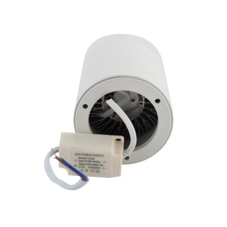 DK4010-WH Светильник накладной IP 20, 10 Вт, LED 3000, белый, алюминий-foto2