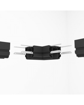 TR2026-BK Угловой элемент 90° трека SMART ONE, алюминий, черный-foto2