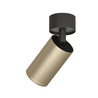 DK2029-BG Светильник накладной IP 20, 15 Вт, GU10, матовое золото с черным, алюминий-foto3