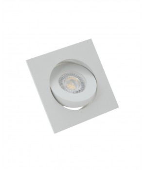 DK2021-WH Встраиваемый светильник, IP 20, 50 Вт, GU10, белый, алюминий