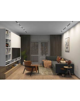 DK8003-BK Линейный светильник SMART LINEAR 9W DIM 3000K-6000K черный-foto2