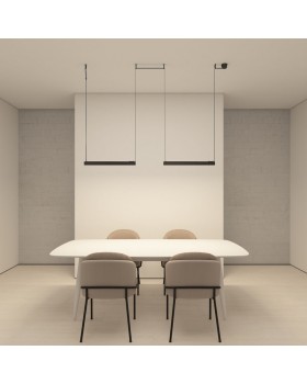 DK5572-BK Cветильник для трека-ремня Belty, серия Grill, со светодиодом, L642*W40*H45мм, 48V DC, 24W, RA90, 24°, 4000K, IP20, черный, алюминий-foto5