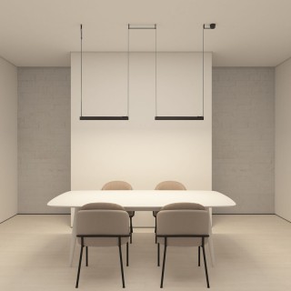 DK5572-BK Cветильник для трека-ремня Belty, серия Grill, со светодиодом, L642*W40*H45мм, 48V DC, 24W, RA90, 24°, 4000K, IP20, черный, алюминий-foto5