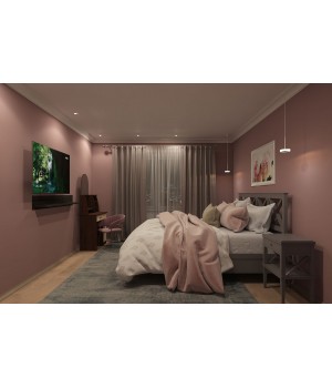 DK3021-WB Встраиваемый светильник, IP 20, 10 Вт, GU5.3, LED, белый/черный, пластик-foto6