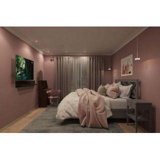 DK3021-WB Встраиваемый светильник, IP 20, 10 Вт, GU5.3, LED, белый/черный, пластик-foto6