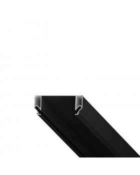 DK5850-BK Профиль Flod для создания декоративных ниш в натяжном потолке, алюминий, черный