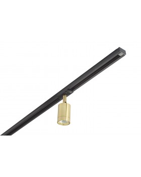 DK6201-BS Трековый светильник IP 20, 50 Вт, GU10, латунь, алюминий-foto2