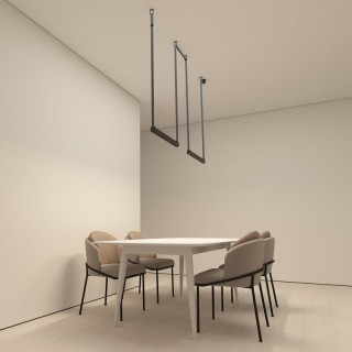 DK5572-BK Cветильник для трека-ремня Belty, серия Grill, со светодиодом, L642*W40*H45мм, 48V DC, 24W, RA90, 24°, 4000K, IP20, черный, алюминий-foto4