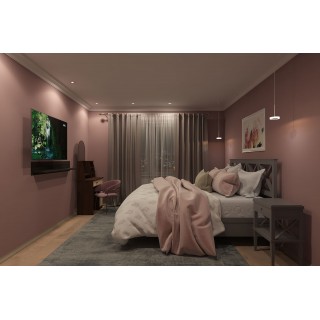 DK3021-CM Встраиваемый светильник, IP 20, 10 Вт, GU5.3, LED, серый, пластик-foto5