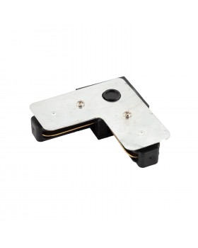 TR1102-BK Соединитель для шинопровода L-образный, черный-foto2