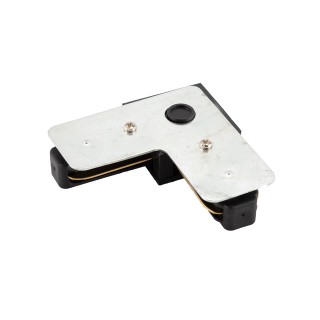 TR1102-BK Соединитель для шинопровода L-образный, черный-foto2