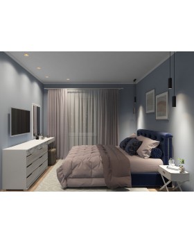 DK3026-WG Встраиваемый светильник, IP 20, 10 Вт, GU5.3, LED, белый/золотой, пластик-foto11