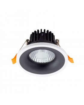 DK4003-BK Встраиваемый светильник, IP 20, 5 Вт, LED 3000, черный, алюминий-foto2