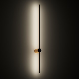 DK5014-SG Бра 1000 мм, 3000К, IP20, 12 Вт, матовое золото-foto2