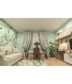 DK3090-WH+GR Светильник накладной IP 20, 10 Вт, GU5.3, LED, белый/зеленый, пластик-foto2