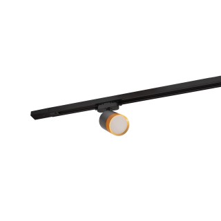 DK6405-BG Трековый светильник IP 20, 7 Вт, LED 3000, черный/золотой, алюминий-foto4