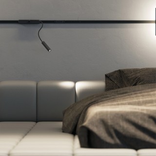 DK5343-BK Светильник для трека Air, серия Spot 4000 со светодиодом, ?26*495мм, 48V DC, 2W, RA?90, 24°, 4000K, IP20, черный, алюминий-foto5