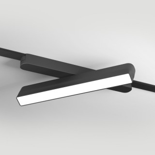 DK5333-BK Светильник для трека Air, серия Linear 4000 со светодиодом, L230*W26*H60мм, 48V DC, 9W, RA?90, 120°, 4000K, IP20, черный, алюминий-foto2